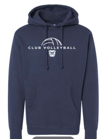 Butler Women's Club Volleyball Hooded Sweatshirt Navy