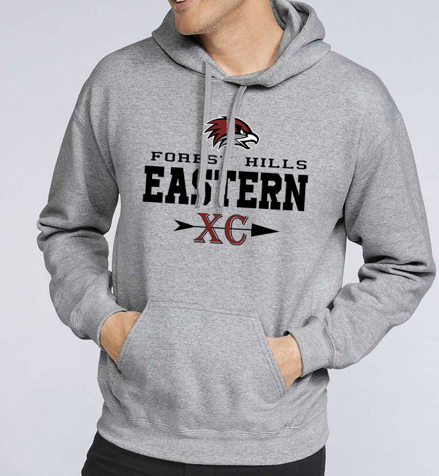 EMS CROSS COUNTRY Gildan Softstyle hoodie (youth sizes available)