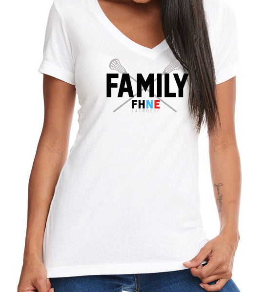 FHNE LACROSSE FAMILY  T-Shirt--Choose your garment