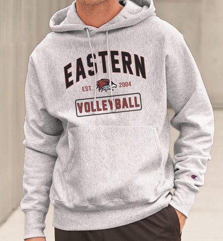 EASTERN VOLLEYBALL Reverse Weave Champion Hoodie Sweatshirt