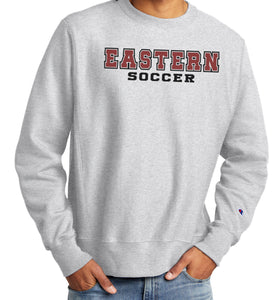 EASTERN SOCCER  Champion Reverse Weave Crew Neck Sweatshirt