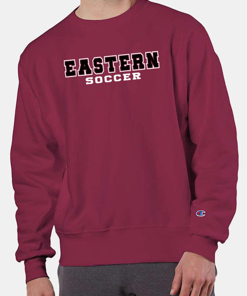 EASTERN SOCCER  Champion Reverse Weave Crew Neck Sweatshirt