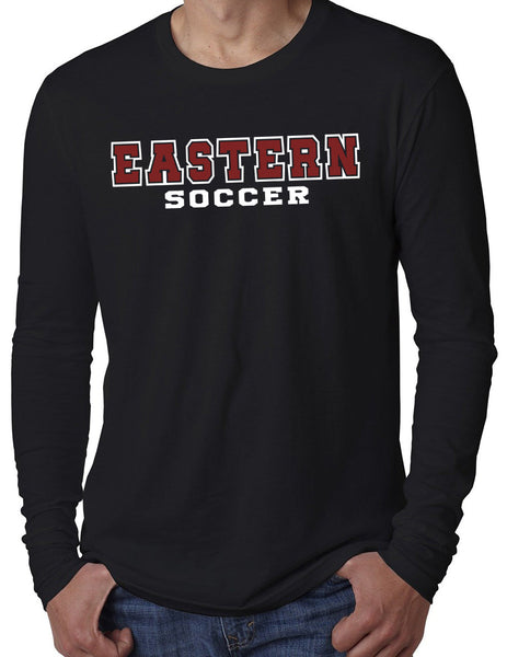 EASTERN SOCCER Soft Cotton Long Sleeve Unisex T-Shirt