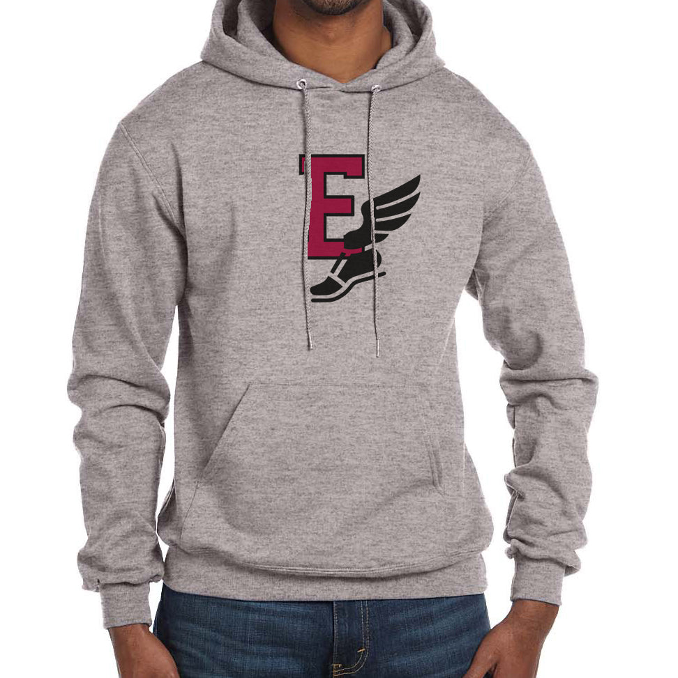 E WITH TRACK SHOE Champion Double Dry Eco Hoodie