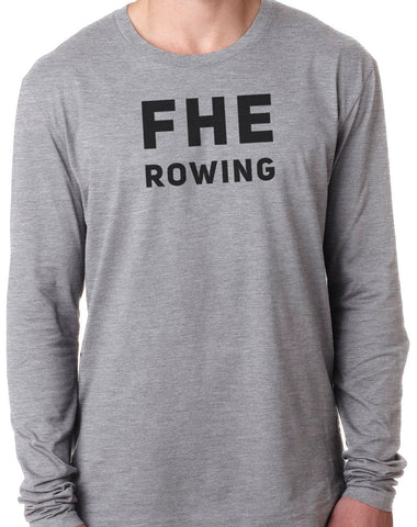 FHE ROWING SIMPLE Long Sleeve Unisex Tri-Blend T-Shirt