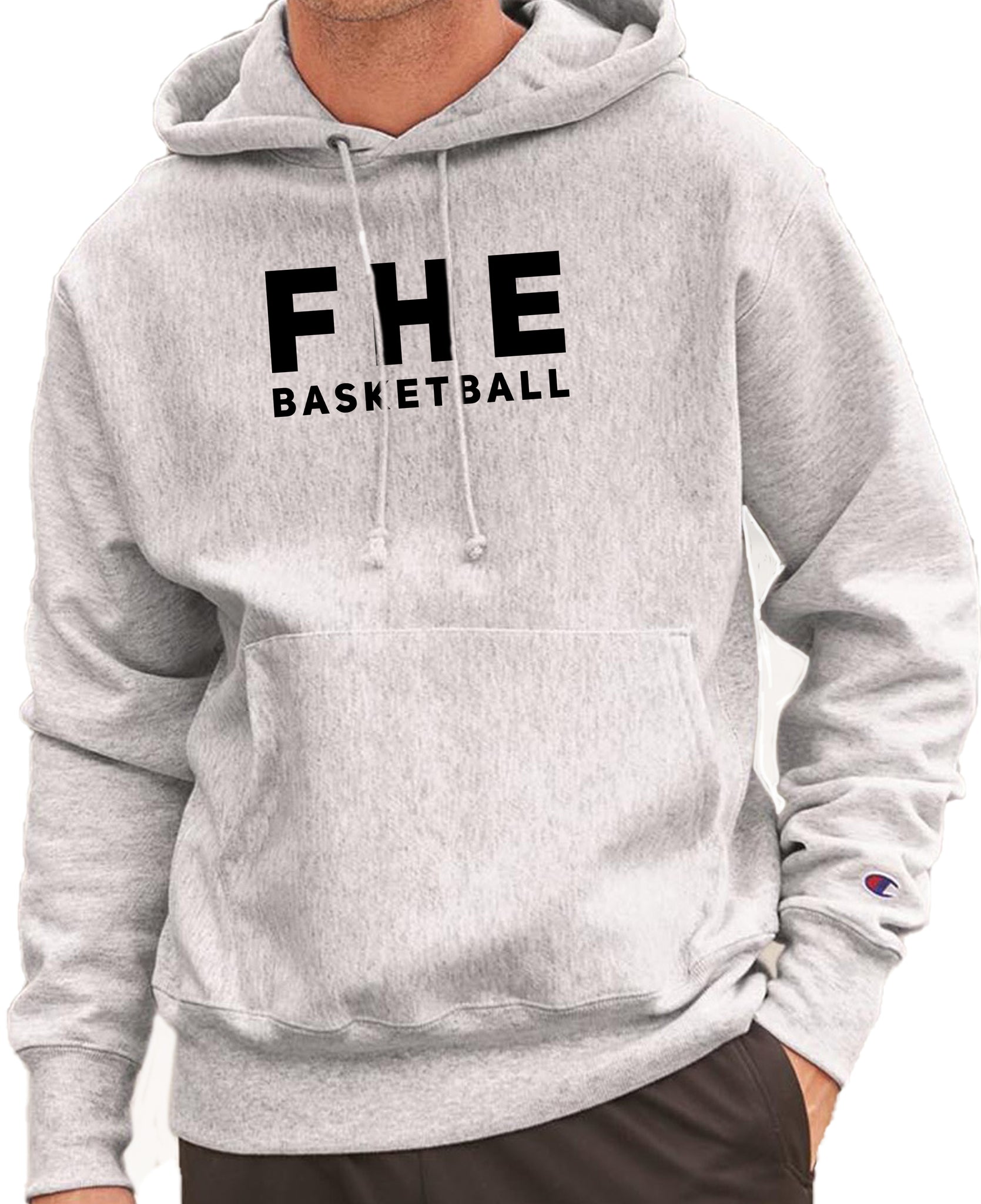 FHE BASKETBALL SIMPLE Reverse Weave Champion Hoodie Sweatshirt