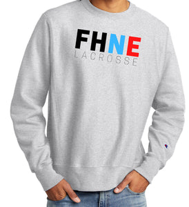 FHNE LACROSSE  Reverse Weave Champion Crewneck Sweatshirt