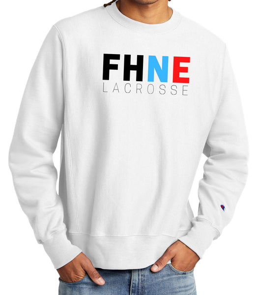 FHNE LACROSSE  Reverse Weave Champion Crewneck Sweatshirt
