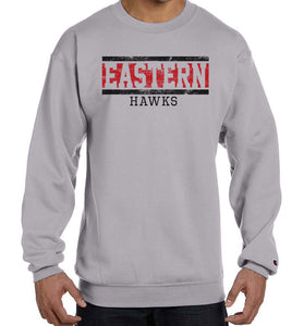 EASTERN HAWKS Champion Brand Crew Sweatshirt