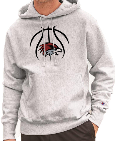 EASTERN BASKETBALL HAWK HEAD Reverse Weave Champion Hoodie Sweatshirt