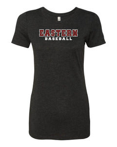 EASTERN BASEBALL  Women's Tri Blend Tee Heathered Black