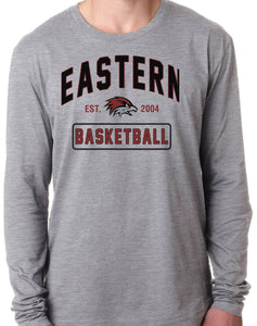 EASTERN BASKETBALL Long Sleeve Unisex Tri-Blend T-Shirt