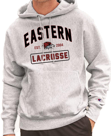 EASTERN LACROSSE EST  Reverse Weave Champion Hoodie Sweatshirt