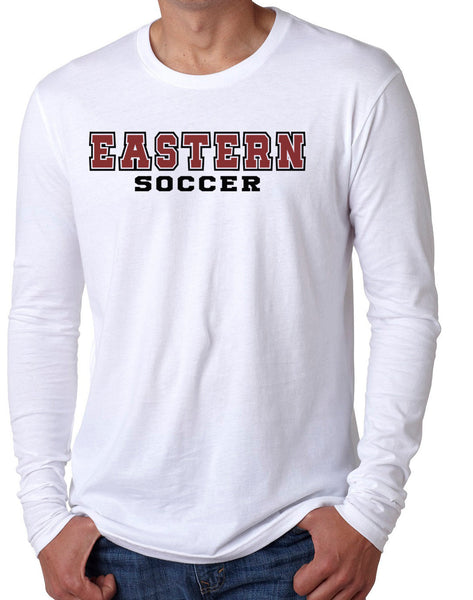 EASTERN SOCCER Soft Cotton Long Sleeve Unisex T-Shirt