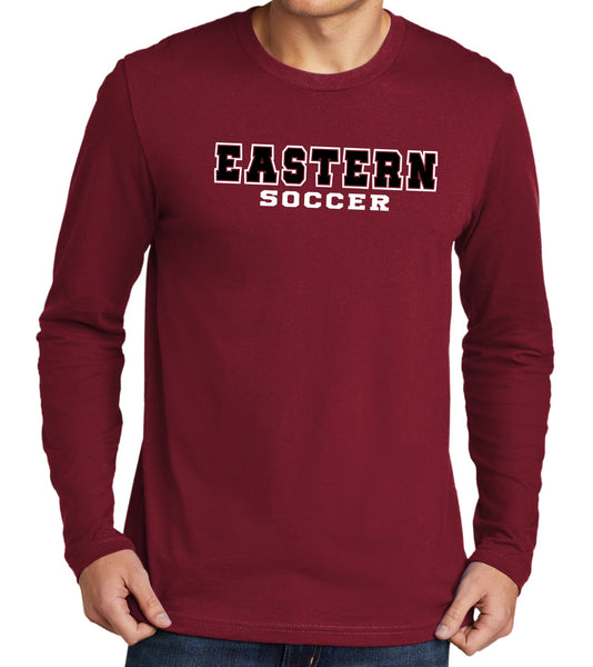 EASTERN SOCCER Soft Cotton Long Sleeve Unisex T-Shirt