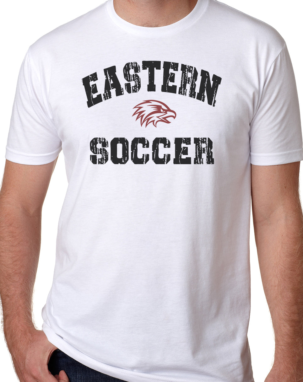 EASTERN SOCCER DISTRESSED Men's Premium Short Sleeve