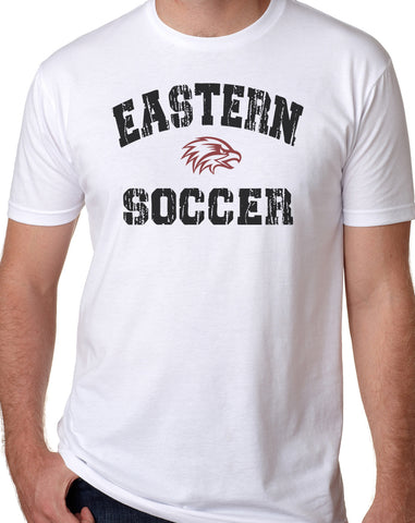 EASTERN SOCCER DISTRESSED Men's Premium Short Sleeve