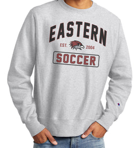 EASTERN SOCCER EST Champion Reverse Weave Crew Neck Sweatshirt