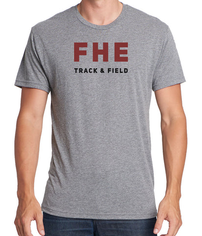 FHE TRACK SIMPLE  Men's Premium Short Sleeve Tri-Blend