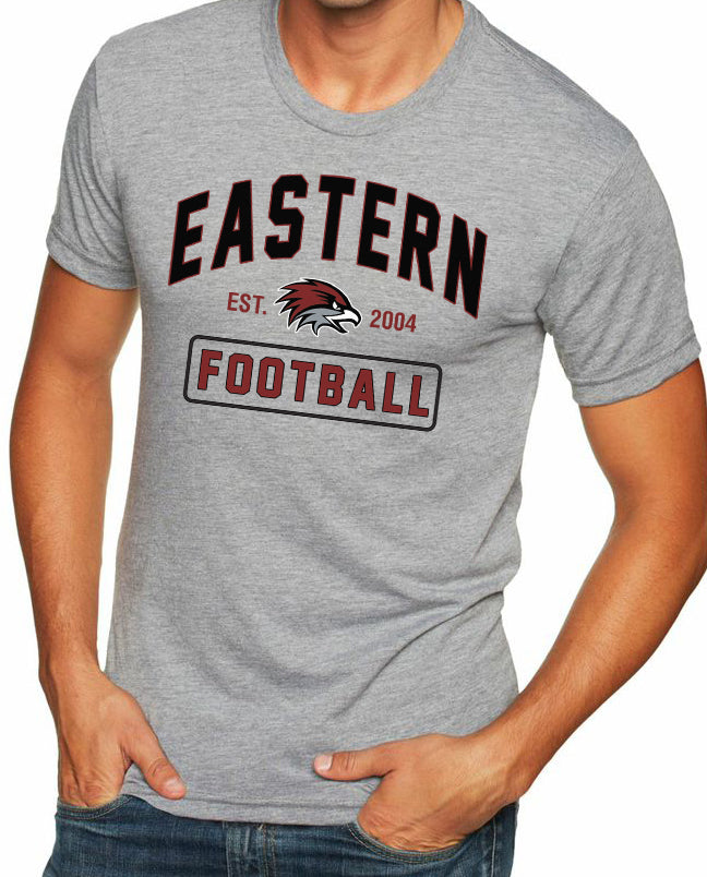 EASTERN FOOTBALL Men's Premium Short Sleeve Tri-Blend