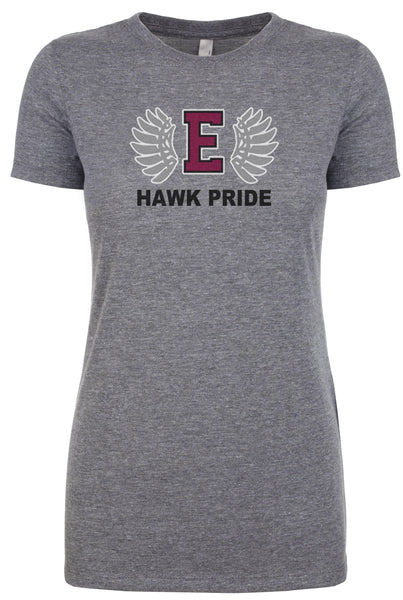 HAWKPRIDE women's tri-blend t-shirt
