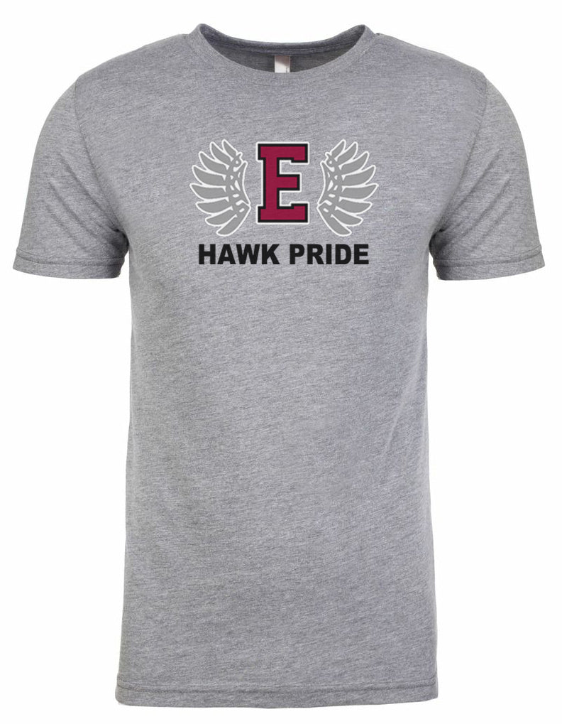 HAWK PRIDE men's tri-blend t-shirt