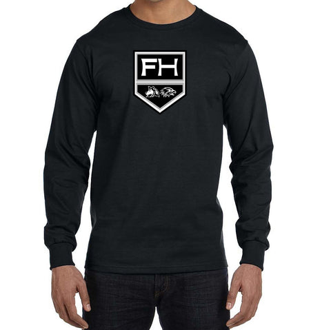 FHNE HOCKEY Champion Brand Long Sleeve Black