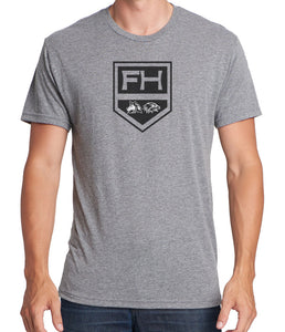 FHNE HOCKEY Men's Premium Short Sleeve Tri-Blend T-Shirt
