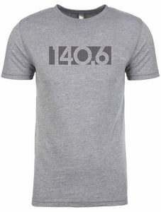 Men's short sleeve tshirt "140.6 bar code"  by Endurance Apparel