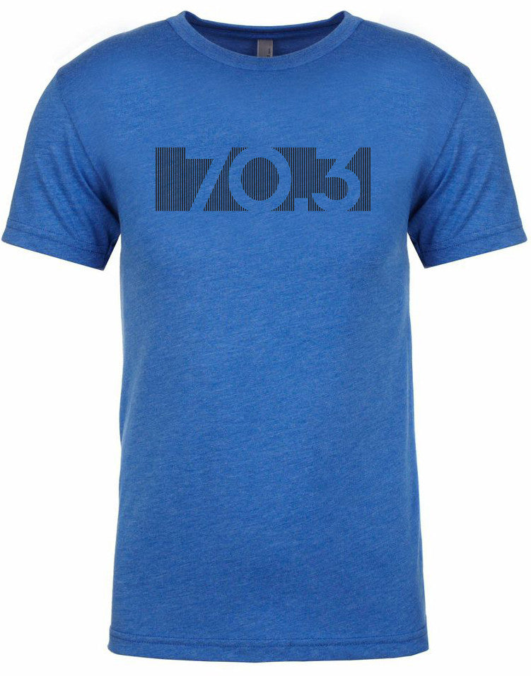 Men's short sleeve triathlon tshirt "70.3 bar code" by Endurance Apparel