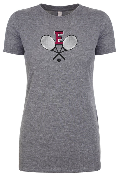 E with TENNIS RACKETS Tri-Blend *CHOOSE YOUR GARMENT*