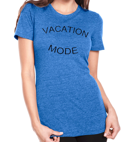 Vacation Mode Graphic Tee for Women (More Colors Available)