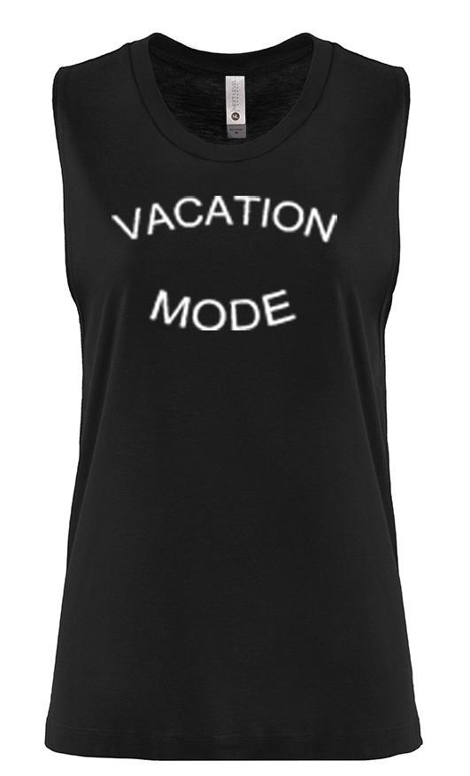 VACATION MODE Workout Muscle Tank