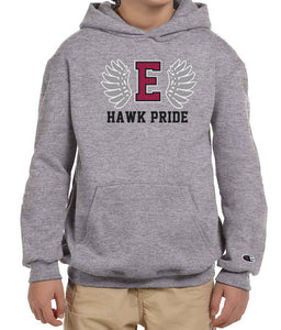 Hawk Pride Youth Champion Brand Hoodie (2 Colors available)