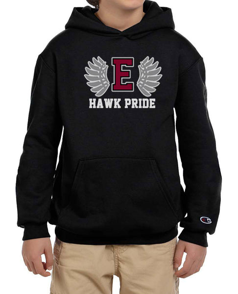 Hawk Pride Youth Champion Brand Hoodie (2 Colors available)